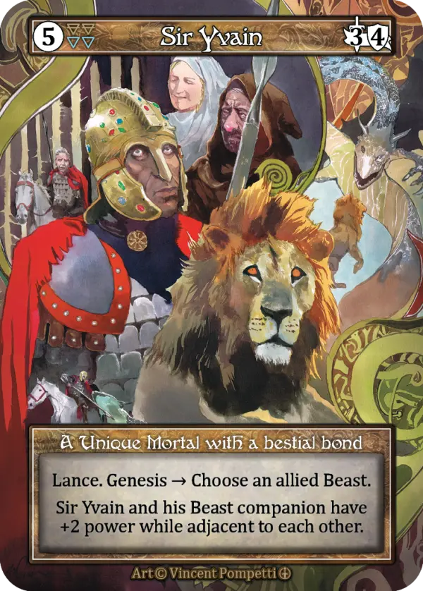 Sir Yvain - Arthurian Legends (Foil)