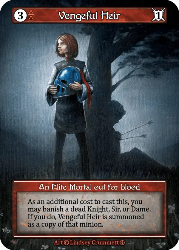 Vengeful Heir - Arthurian Legends (Foil)