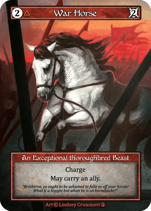 War Horse - Arthurian Legends (Foil)