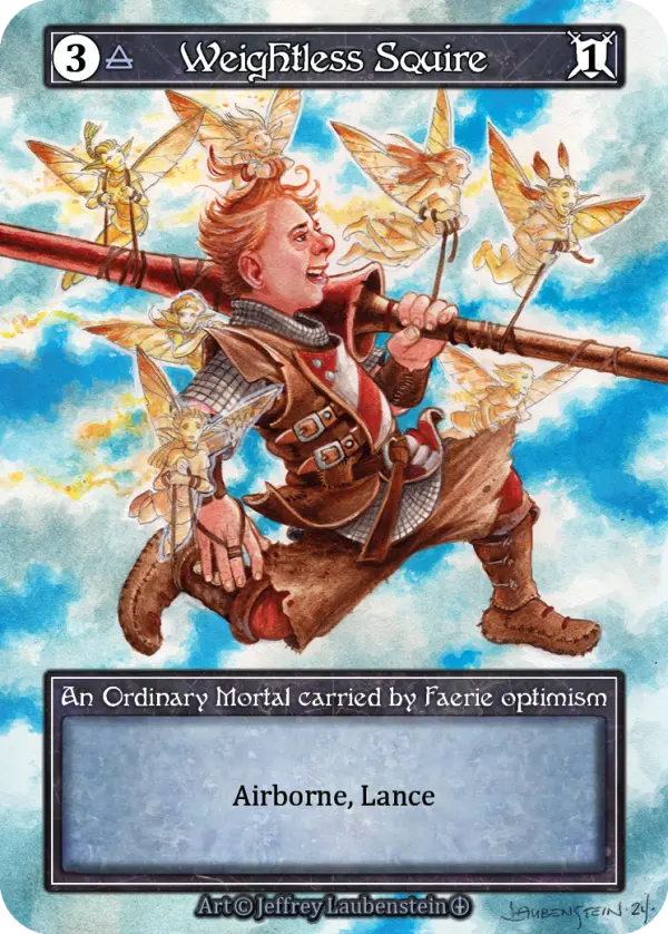 Weightless Squire - Arthurian Legends (Foil)