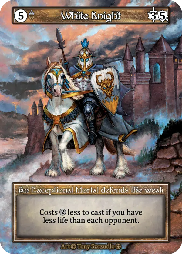 White Knight - Arthurian Legends (Foil)
