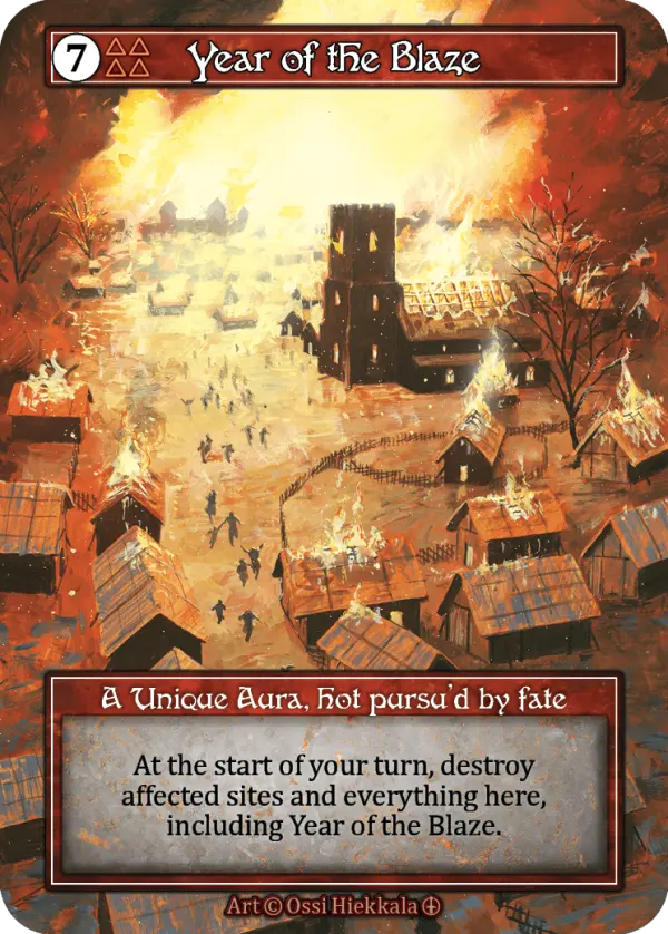 Year of the Blaze - Arthurian Legends (Foil)