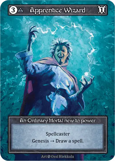 Apprentice Wizard - Beta (Foil)