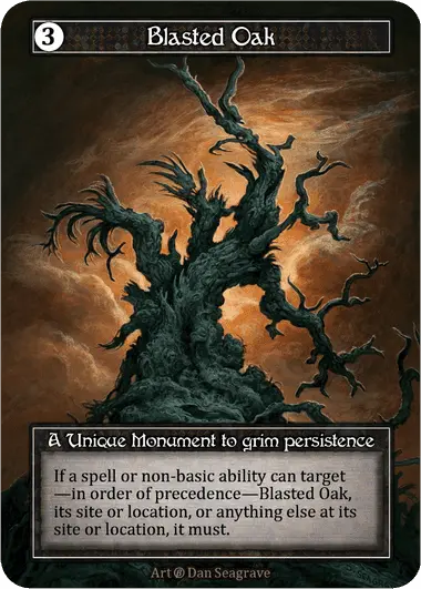 Blasted Oak - Beta (Foil)