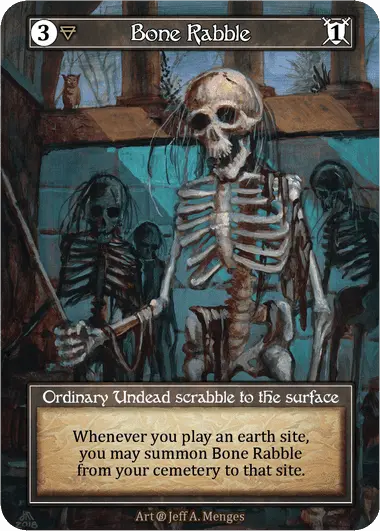 Bone Rabble - Beta (Foil)