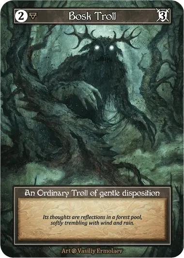 Bosk Troll - Beta (Foil)