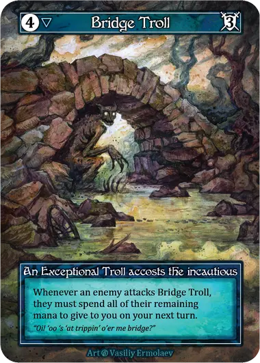 Bridge Troll - Beta (Foil)