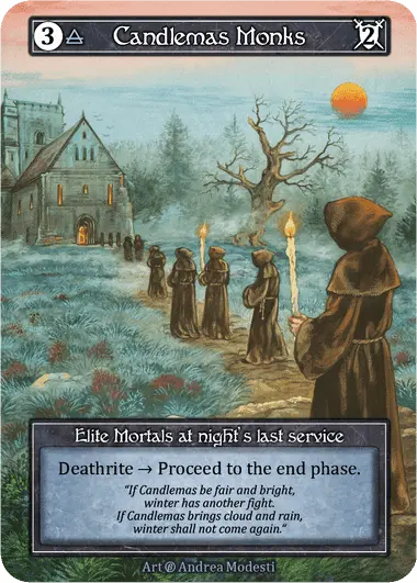 Candlemas Monks - Beta (Foil)