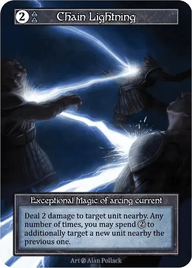 Chain Lightning - Beta (Foil)