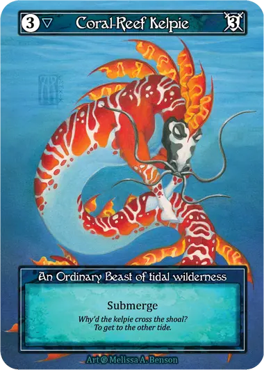 Coral-Reef Kelpie - Beta (Foil)