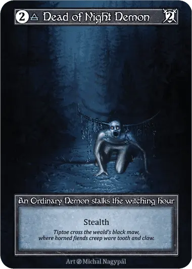 Dead of Night Demon - Beta (Foil)