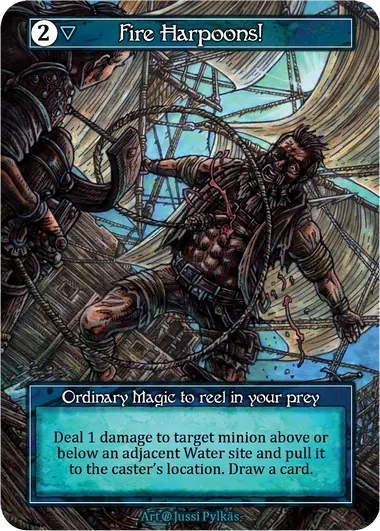 Fire Harpoons! - Beta (Foil)