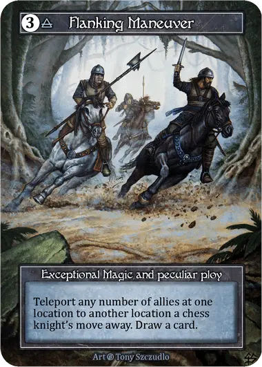 Flanking Maneuver - Beta (Foil)