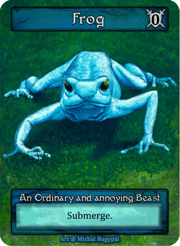 Frog (Blue)