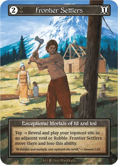 Frontier Settlers - Beta (Foil)