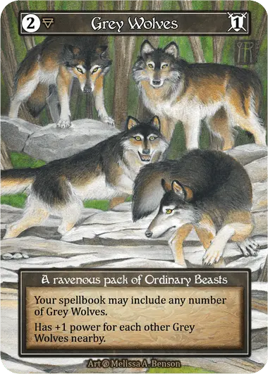 Grey Wolves - Beta (Foil)