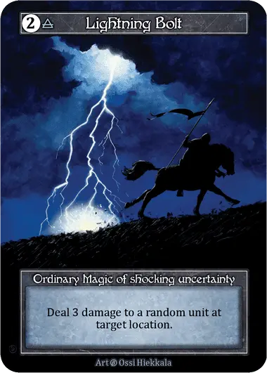 Lightning Bolt - Beta (Foil)