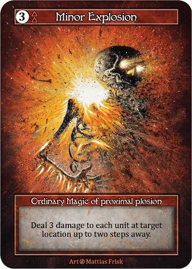 Minor Explosion - Beta (Foil)