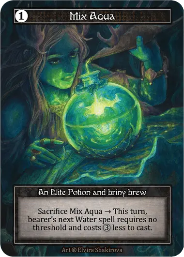 Mix Aqua - Beta (Foil)