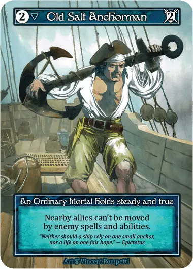 Old Salt Anchorman - Beta (Foil)