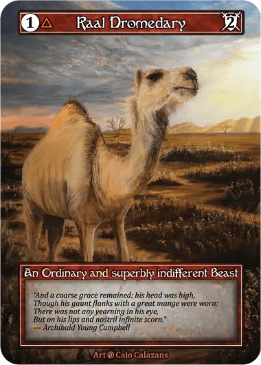 Raal Dromedary - Beta (Foil)