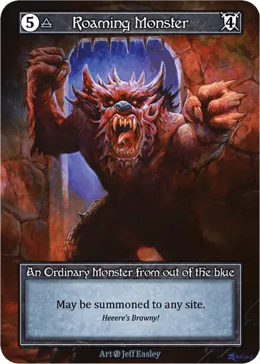 Roaming Monster - Beta (Foil)