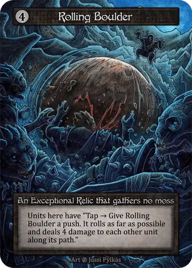 Rolling Boulder