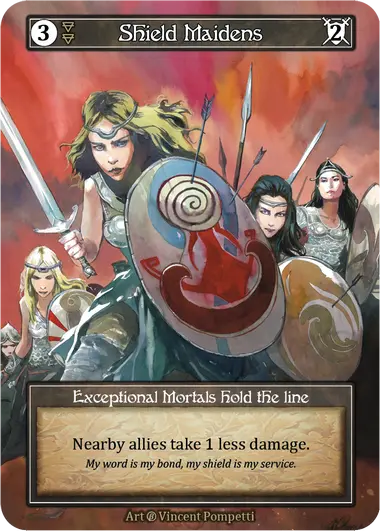 Shield Maidens - Beta (Foil)