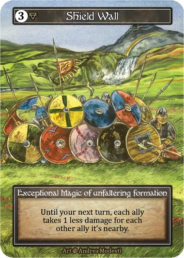 Shield Wall - Beta (Foil)