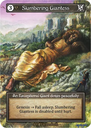 Slumbering Giantess - Beta (Foil)