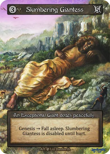 Slumbering Giantess