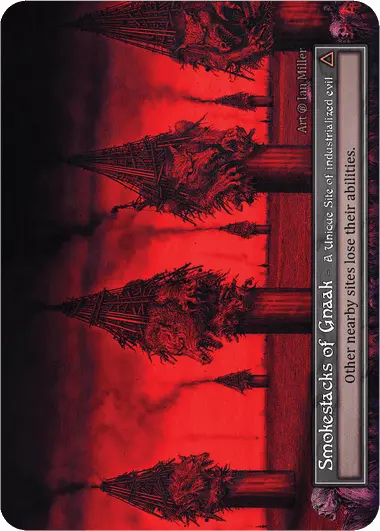Smokestacks of Gnaak - Beta (Foil)