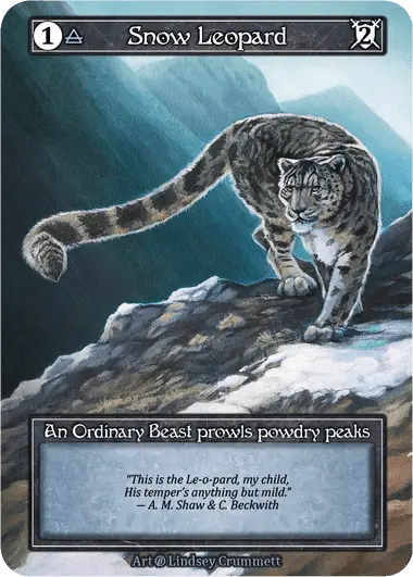 Snow Leopard - Beta (Foil)