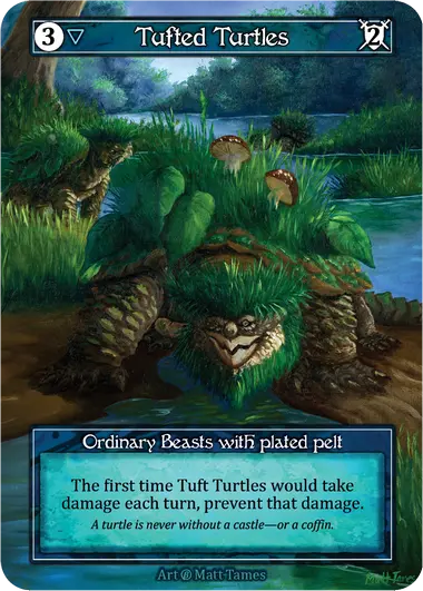 Tufted Turtles - Beta (Foil)