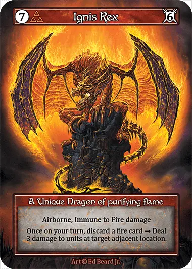 Ignis Rex - Dragonlord (Foil)