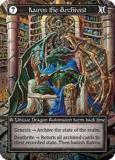 Kairos the Archivist - Dragonlord (Foil)