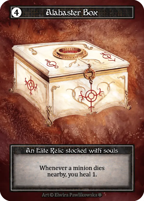 Alabaster Box - Gothic (Foil)