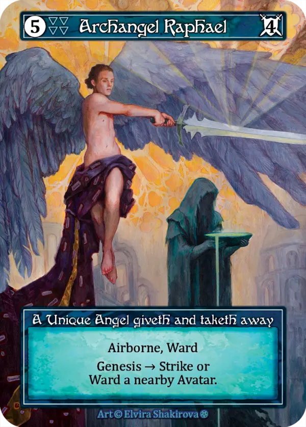 Archangel Raphael - Gothic (Foil)