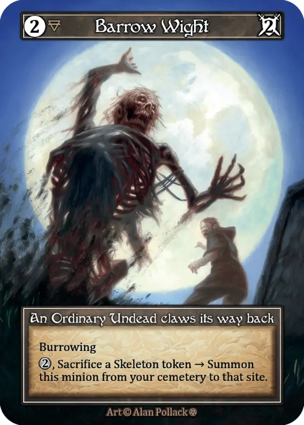 Barrow Wight - Gothic (Foil)