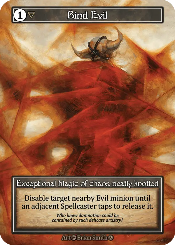 Bind Evil - Gothic (Foil)