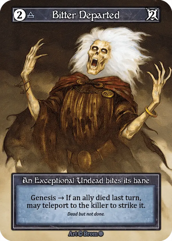 Bitter Departed - Gothic (Foil)