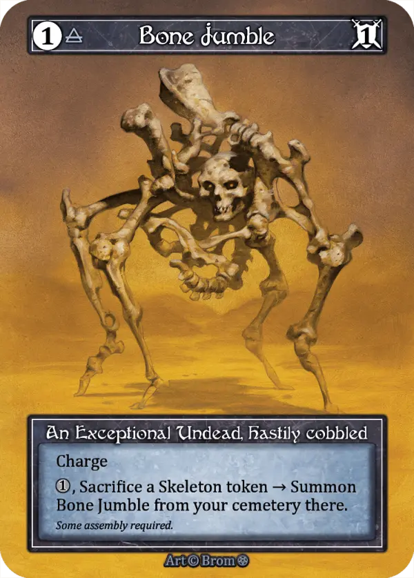 Bone Jumble - Gothic (Foil)