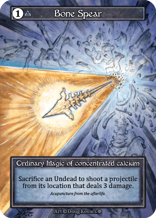 Bone Spear - Gothic (Foil)