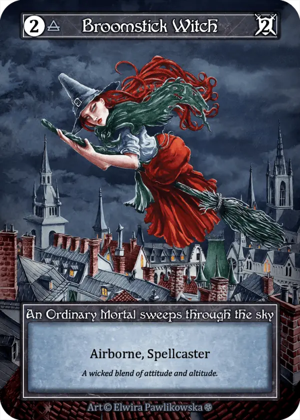 Broomstick Witch