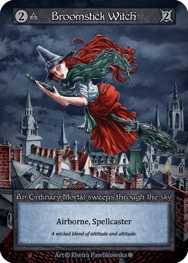 Broomstick Witch