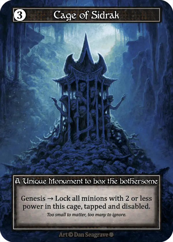 Cage of Sidrak - Gothic (Foil)