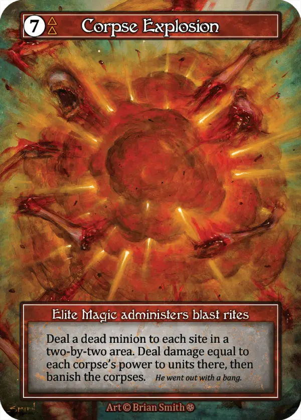 Corpse Explosion - Gothic (Foil)