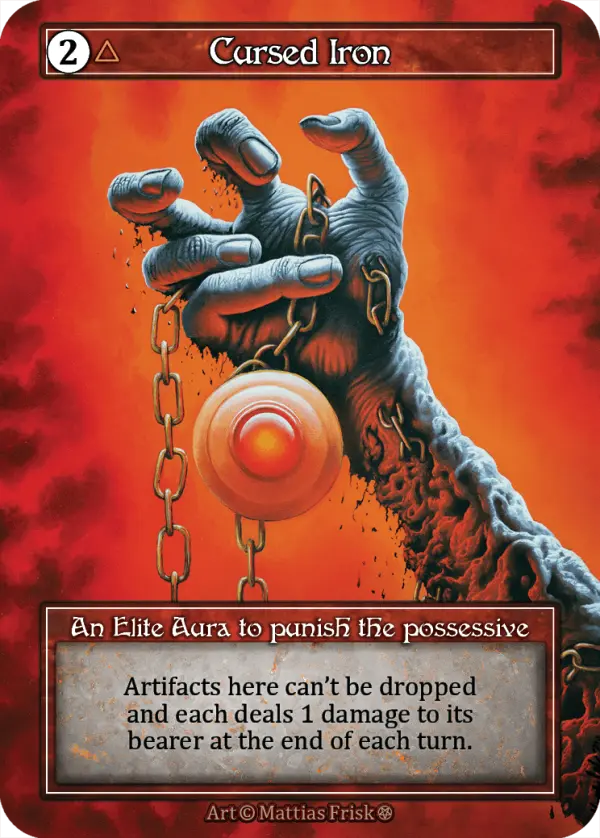 Cursed Iron - Gothic (Foil)