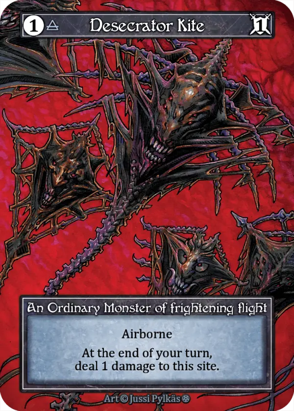 Desecrator Kite - Gothic (Foil)