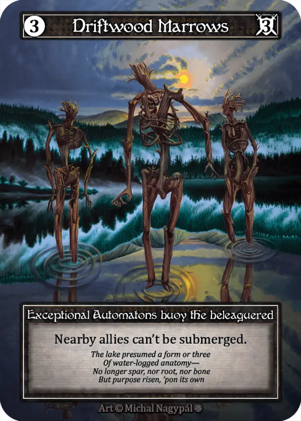Driftwood Marrows - Gothic (Foil)